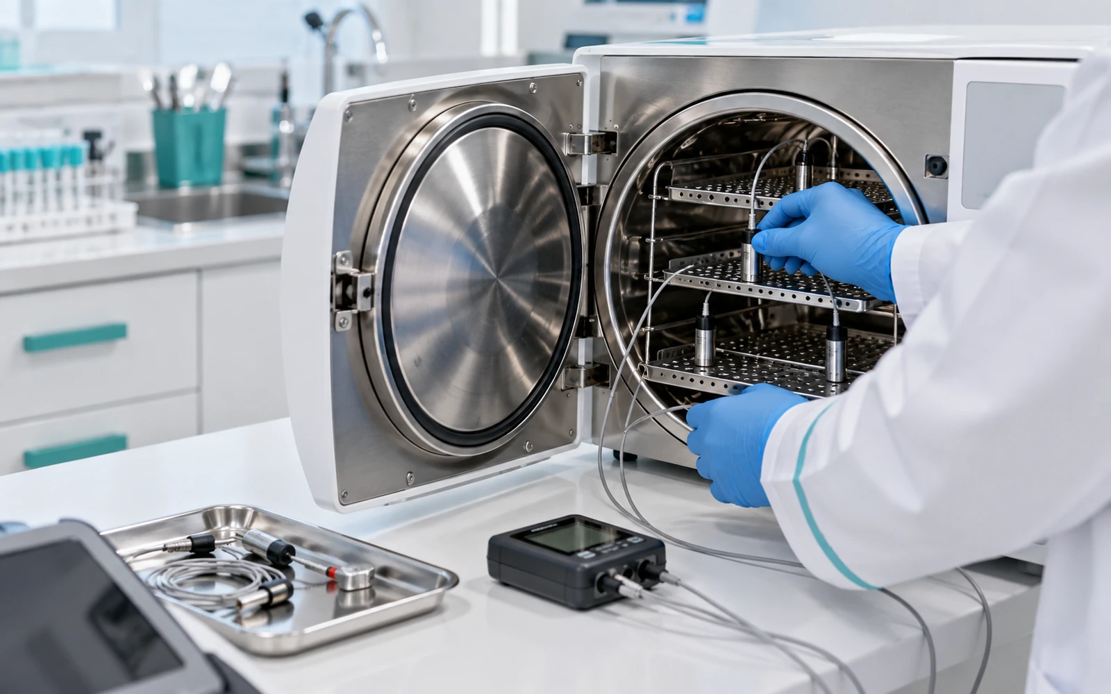Qualificação de Autoclaves (QI/QO/QD)
